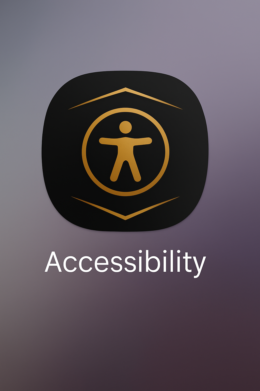 Accessibility setup illustration